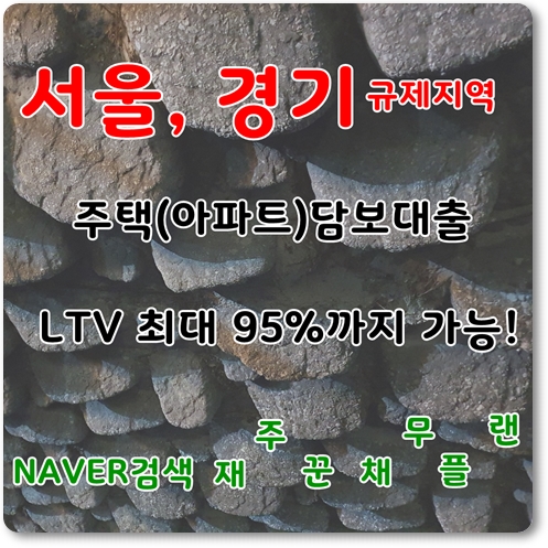  서울_경기 규제지역 주택담보 대출