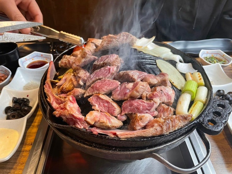 [ 울산 맛집 ] 징기스 / 울산징기스 / 울산달동삼성점/ 양고기맛집 / 양갈비맛집 / 징기스세트A / 명란구이맛집