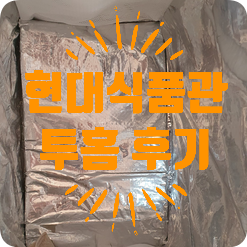  [마켓컬리 게 섰거라!] 현대백화점 현대 식품관 투홈 사용 후기!