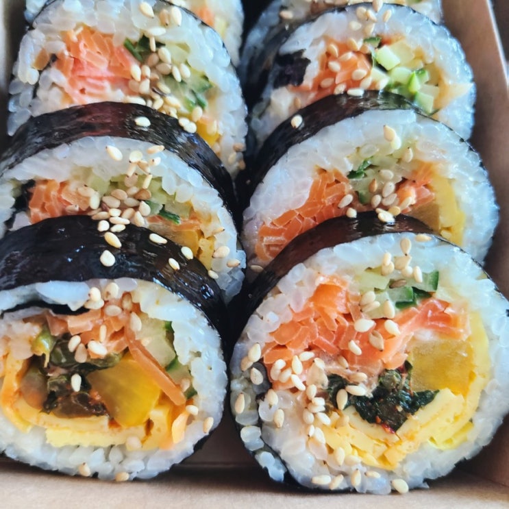  [여수 오동도 맛집] 이색적인 갓김치김밥, 오동도김밥
