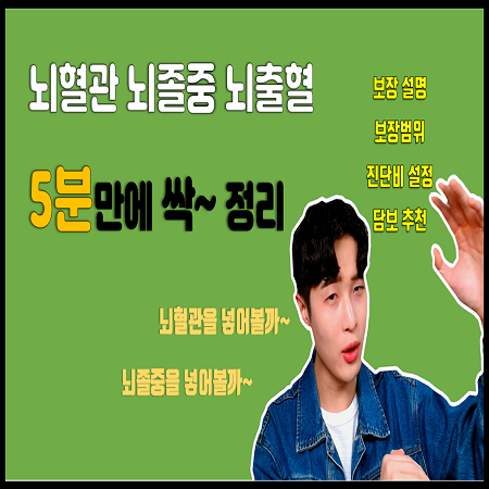  뇌출혈,뇌졸중 보다는 뇌혈관이라던데 과연 팩트는?