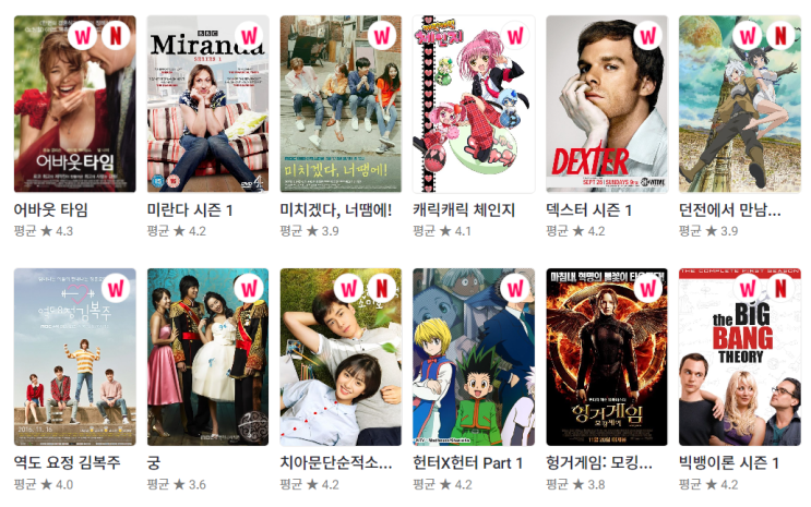  볼만한 영화 TV 프로그램 왓챠피디아 watcha pedia 최고 인기작 추천 2부