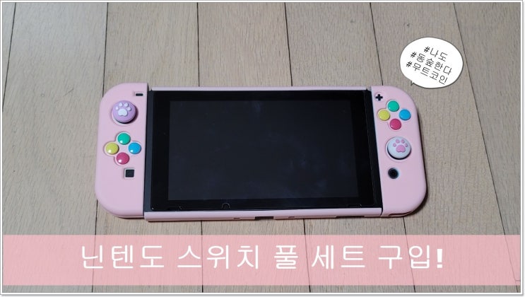 닌텐도 스위치 동물의숲 에디션 구매 확정!