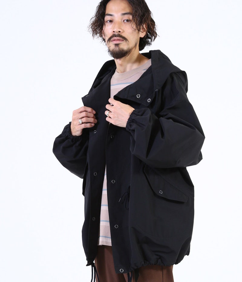 marka SNOW PARKA 마카 스노우 파카 - 블랙 recycle 60/40 cloth 