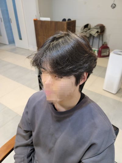  남자머리잘하는곳, 모란역남자머리, 성남남자머리, 모란역미용실, 슬릭백언더컷