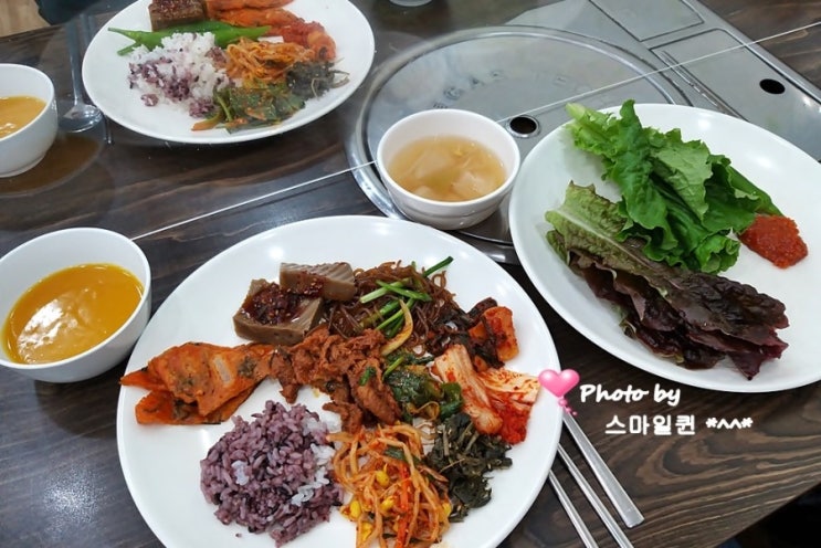  수지 가정식 백반 - 점심 한식부페 / 행복밥상~