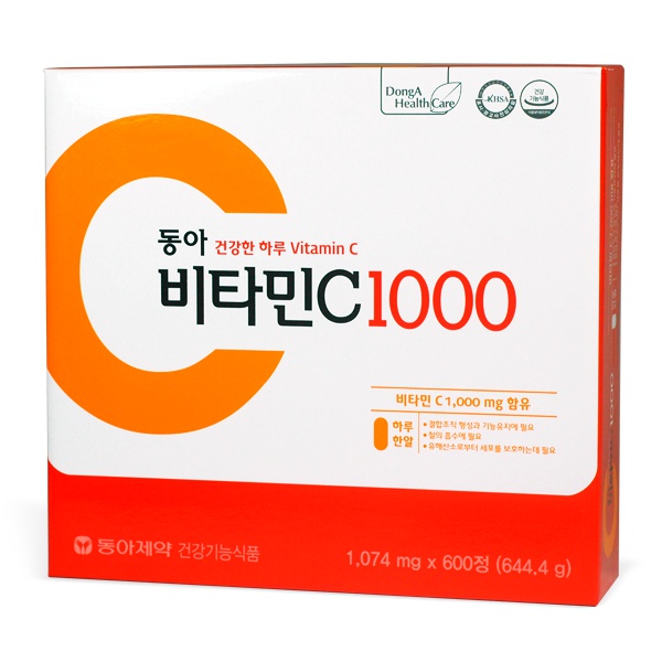 구매평 좋은 동아제약 비타민C 1000 600정, 1개 ··· 구매평 좋은 동아제약 비타민C 1000 600정, 1개 ···