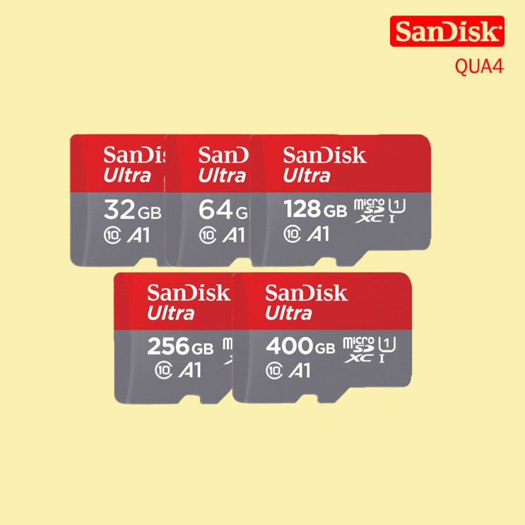 인기 급상승인 샌디스크 Ultra micro SD SQUA4 16GB ~512GB, 256GB ···