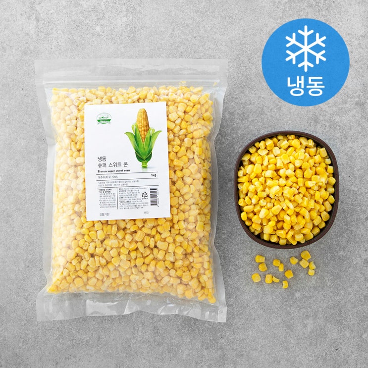 의외로 인기있는 슈퍼스위트콘 (냉동), 1kg, 1개(로켓배송) ···