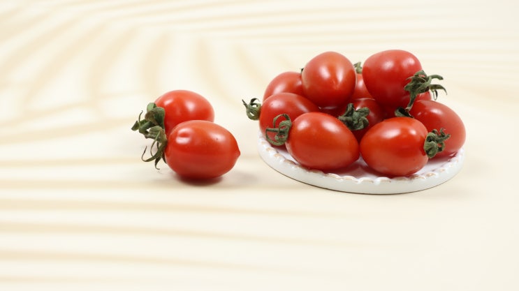  방울토마토 보관법과 씻는법 꼭지 제거 필수