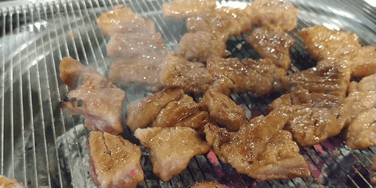 의정부맛집 의정축산 생고기 집에서 돼지갈비와 한우국밥, 양념게장