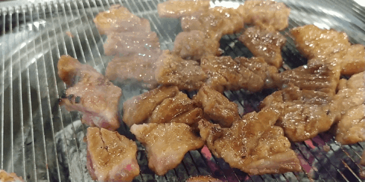  의정부맛집 의정축산 생고기 집에서 돼지갈비와 한우국밥, 양념게장