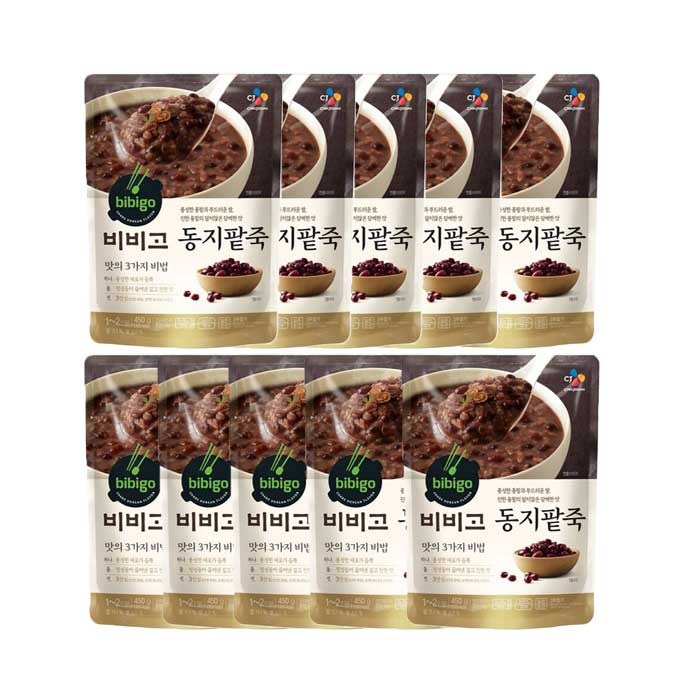 가성비 뛰어난 비비고 동지팥죽, 450g, 10개 좋아요