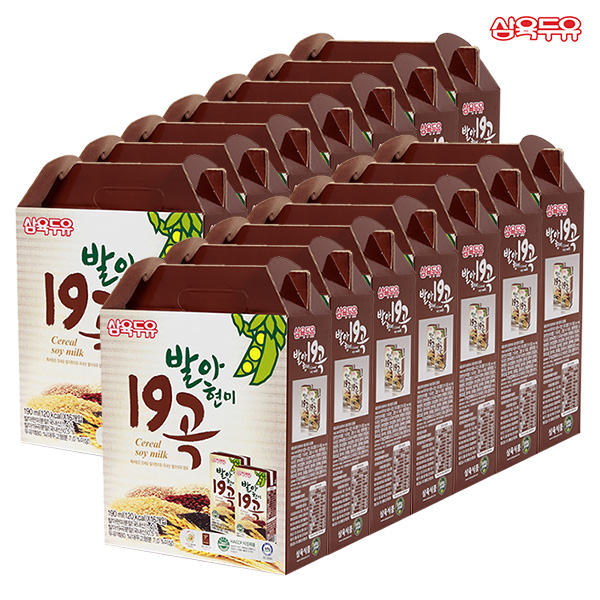 잘나가는 삼육두유 발아현미 19곡 두유, 190ml, 224개 좋아요 잘나가는 삼육두유 발아현미 19곡 두유, 190ml, 224개 좋아요