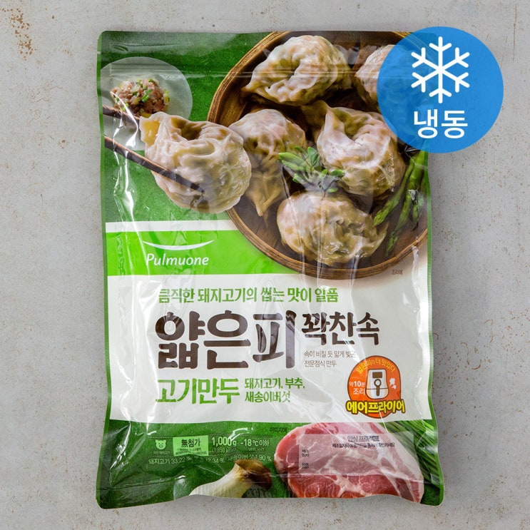 많이 찾는 풀무원 얇은피 꽉찬속 고기만두 (냉동), 1kg, 1개(로켓배송) 추천합니다