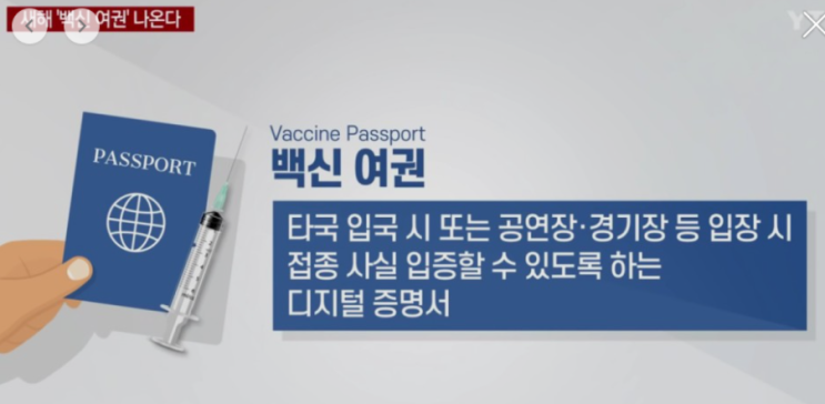  [해외여행/백신여권]코로나19 백신예방접종 영향으로 백신여권 생기나?