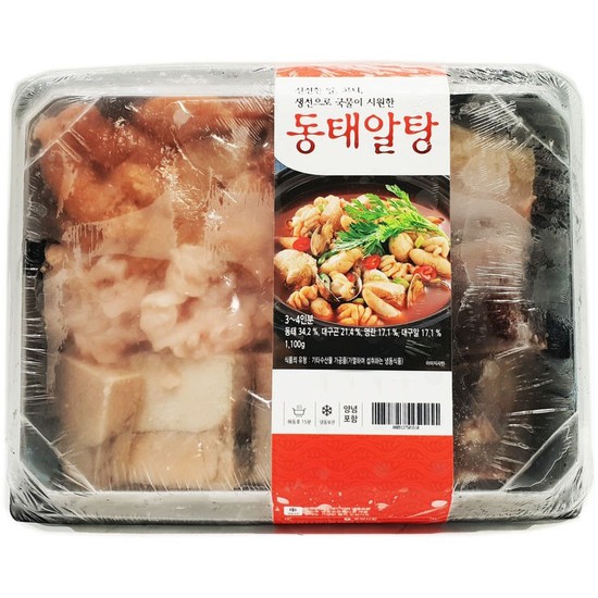선택고민 해결 트레이더스 동태알탕 1.1kg, 없음, 상세설명 참조 좋아요 선택고민 해결 트레이더스 동태알탕 1.1kg, 없음, 상세설명 참조 좋아요