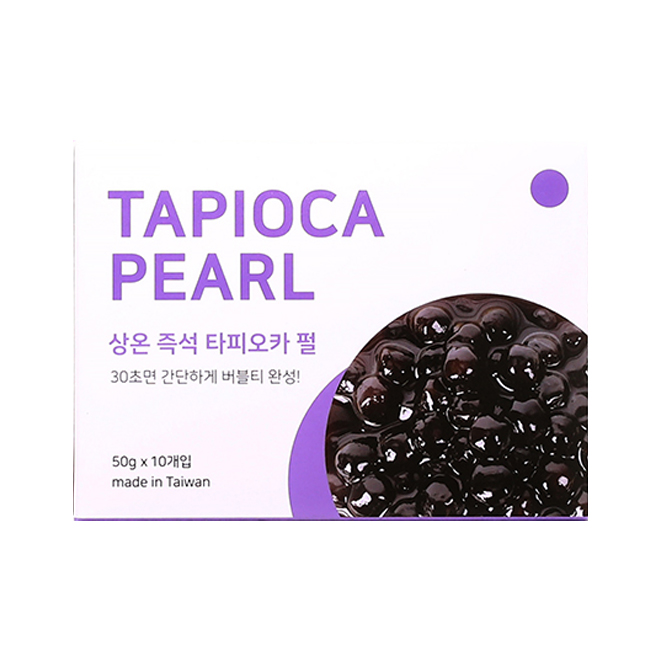 잘나가는 즉석 타피오카펄, 50g, 10개(로켓배송) 좋아요 잘나가는 즉석 타피오카펄, 50g, 10개(로켓배송) 좋아요