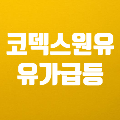  코덱스 WTI 원유선물 - 국제유가 급등으로 상승