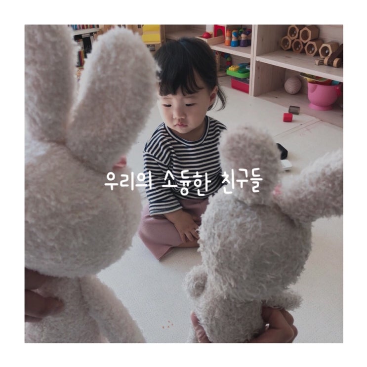 애착인형 소피아와 함께한 17개월 세살언니 아기애착인형