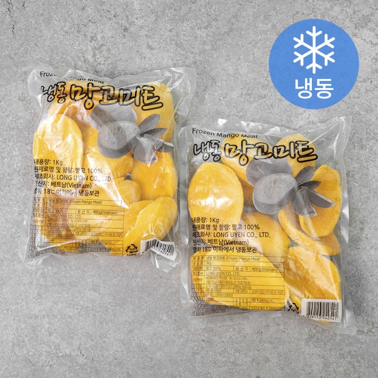 선택고민 해결 웰프레쉬 망고미트 (냉동), 1kg, 2개(로켓배송) ··· 선택고민 해결 웰프레쉬 망고미트 (냉동), 1kg, 2개(로켓배송) ···