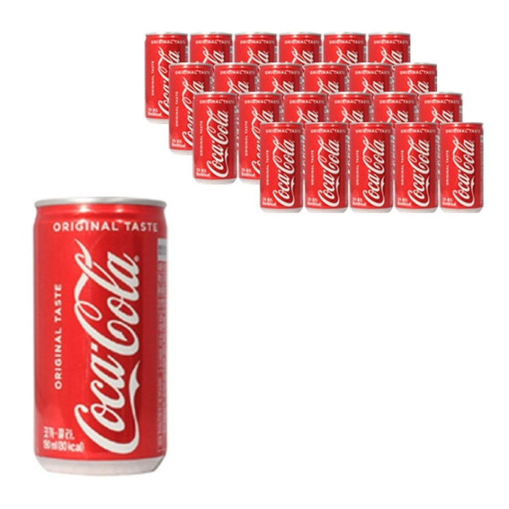 잘팔리는 코카콜라 190ml * 24캔(업소용), 24개 좋아요 잘팔리는 코카콜라 190ml * 24캔(업소용), 24개 좋아요