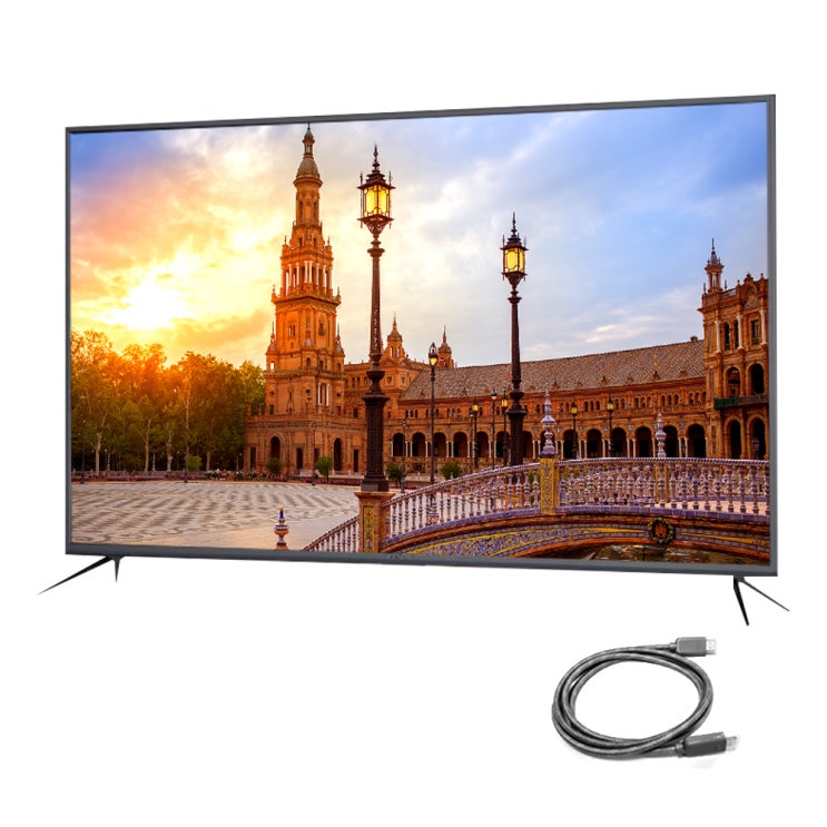 인지도 있는 아티브 4K UHD HDR 138cm 스마트 TV AK550UDNTV + HDMI 케이블, 스탠드형, 자가설치(로켓배송) 좋아요 인지도 있는 아티브 4K UHD HDR 138cm 스마트 TV AK550UDNTV + HDMI 케이블, 스탠드형, 자가설치(로켓배송) 좋아요