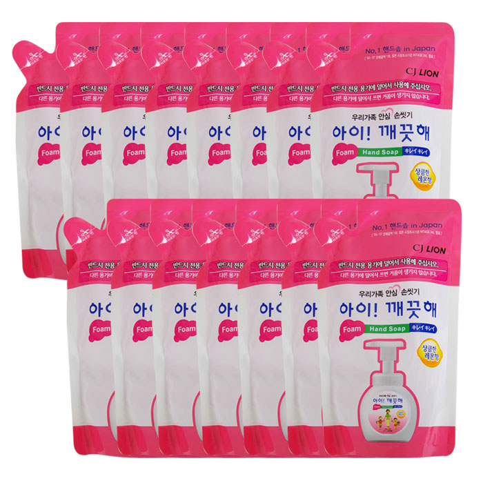 인기 급상승인 아이깨끗해 핸드워시 레몬향 리필, 200ml, 15개 추천합니다