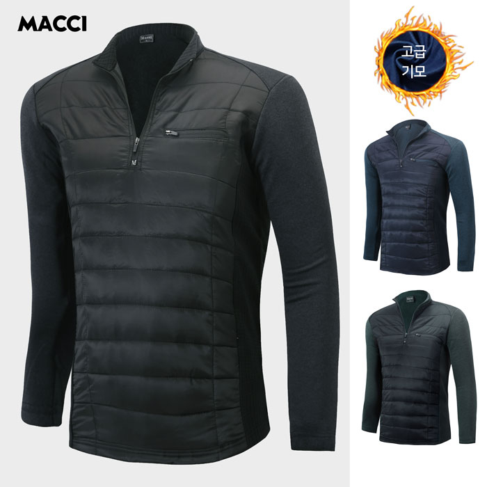 의외로 인기있는 MACCI 남성 패딩 반목 반폴라 집업 긴팔 겨울 기모 작업복 상의 아웃도어 등산복 좋아요 의외로 인기있는 MACCI 남성 패딩 반목 반폴라 집업 긴팔 겨울 기모 작업복 상의 아웃도어 등산복 좋아요