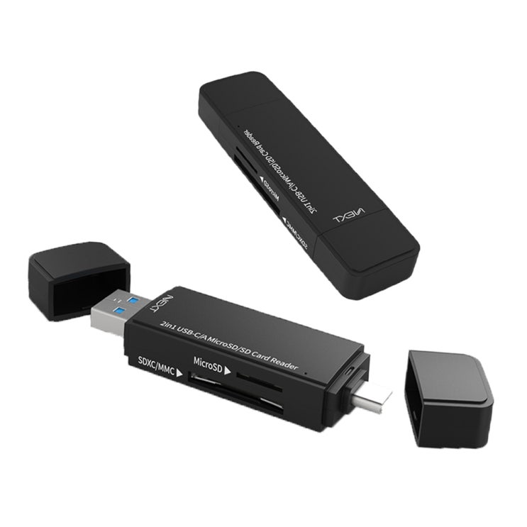 가성비 좋은 USB3.0 C타입 블랙박스 Micro SD카드리더기 OTG 스마트폰 연결, 단일상품 좋아요