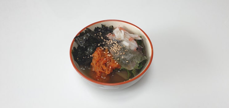  시원하게 먹는 냉면육수 묵사발 10분 간편요리