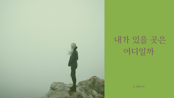  취준생 시절 자존감이 낮아졌던 이유
