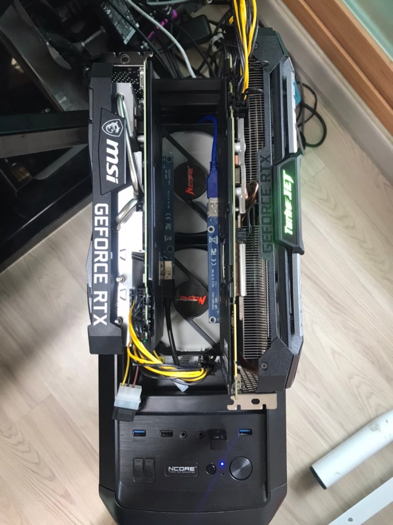 가정용 게이밍 컴퓨터로 3way 이더리움 자작채굴기 만들기(3080+3060ti+2070super) 수입인증 : 네이버 블로그