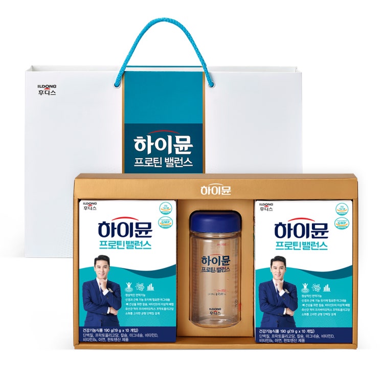 많이 팔린 하이뮨 프로틴 밸런스 스틱 18.5g x 20p + 보틀 선물세트, 1세트(로켓배송) 좋아요