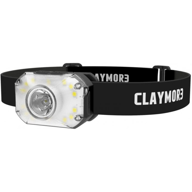 리뷰가 좋은 Claymore Heady II 헤드 램프 LED 손전등 강력한 350 루멘 USB 충전식 3 가지 조명 모드 1200mAh 60g 캠핑 러닝 하이킹, 1, 단일옵션