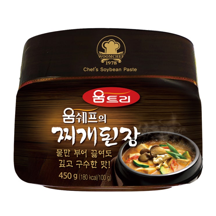 선호도 좋은 움트리 움쉐프의 찌개된장, 450g, 1개(로켓배송) ···