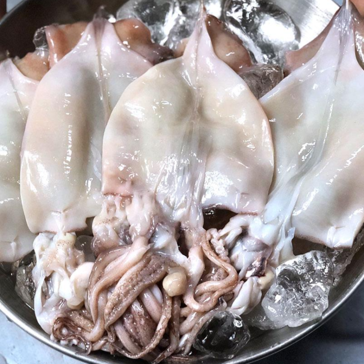 선호도 높은 [자연식탁]포항 구룡포 동해안 정품 손질오징어 1kg (5~9미), 단품 좋아요