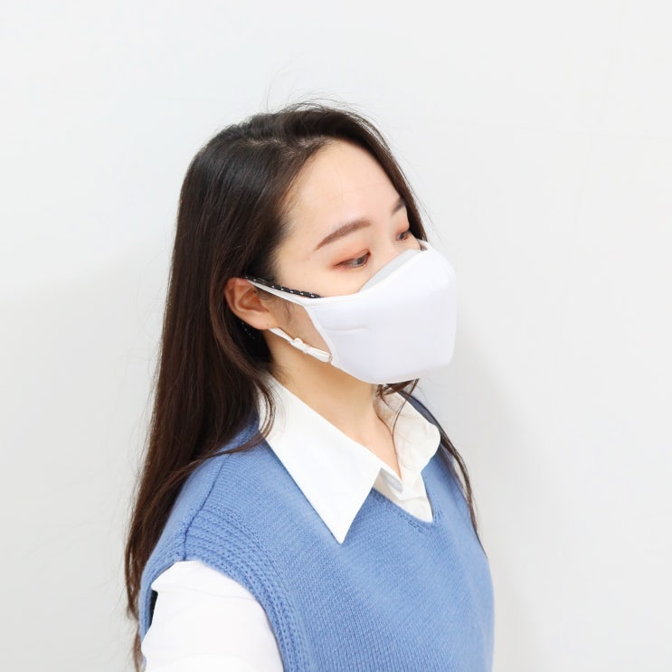 완벽 비밀차단되는 숨쉬기편한 4배숨 마스크