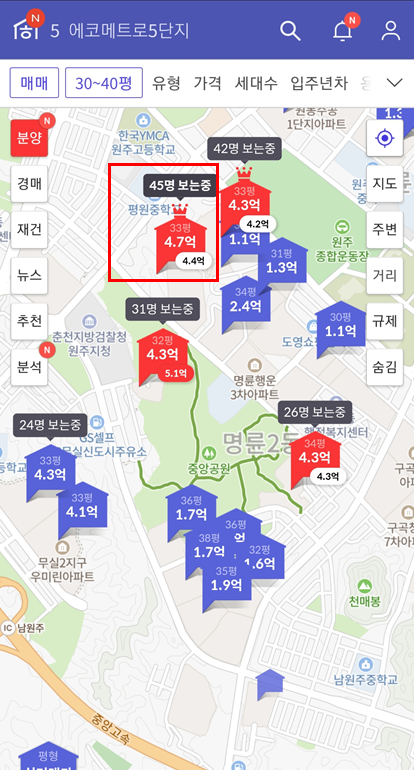  지역별 대장아파트를 주목해야 합니다. (feat. 대장아파트 찾는 방법)