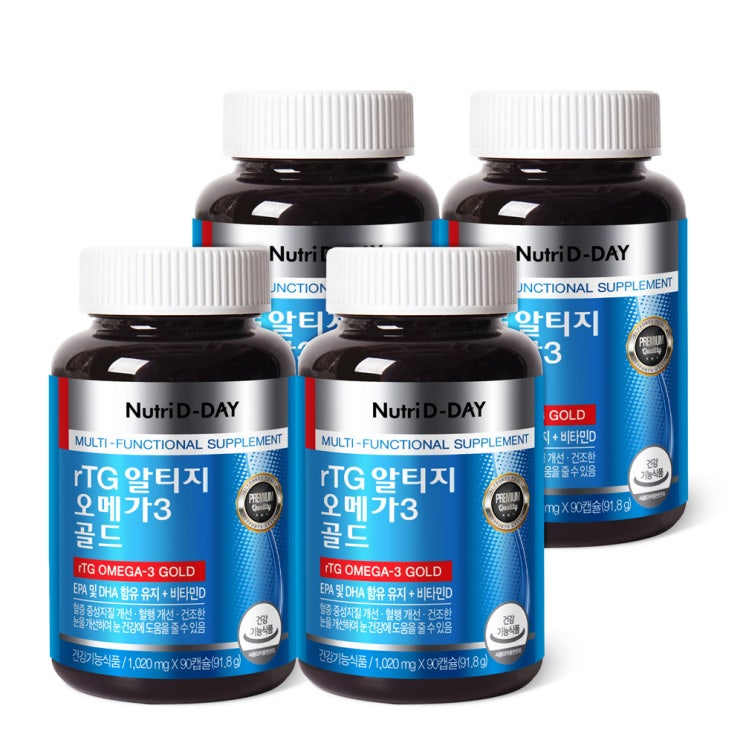 구매평 좋은 뉴트리디데이 rTG 알티지 오메가3 골드, 90정, 4개(로켓배송) 좋아요 구매평 좋은 뉴트리디데이 rTG 알티지 오메가3 골드, 90정, 4개(로켓배송) 좋아요