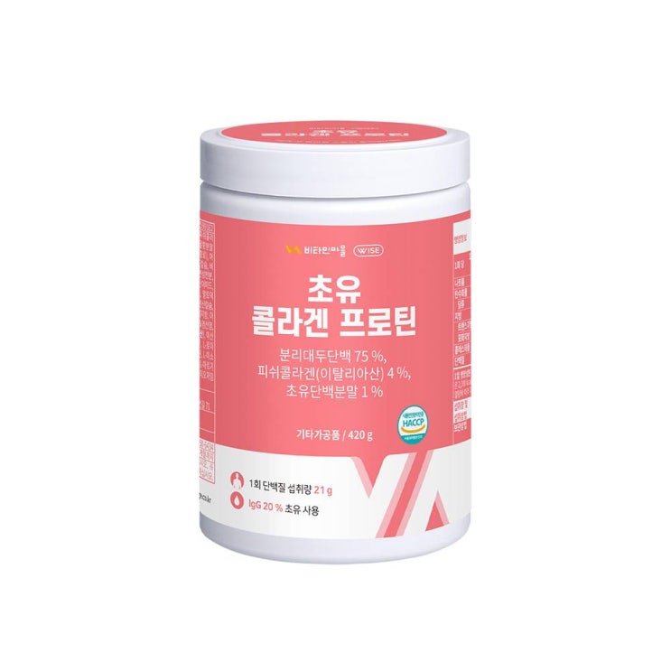 리뷰가 좋은 비타민마을 초유 콜라겐 프로틴, 420g, 1개(로켓배송) ···