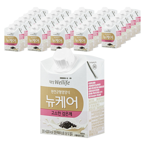 핵가성비 좋은 대상웰라이프 뉴케어 고소한검은깨 완전균형영양식, 200ml, 30개(로켓배송) 추천해요