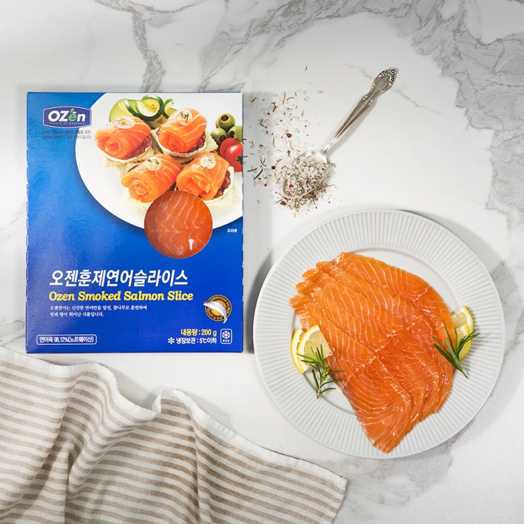 핵가성비 좋은 OZEN 프레시 훈제연어슬라이스, 200g, 1개(로켓배송) 좋아요