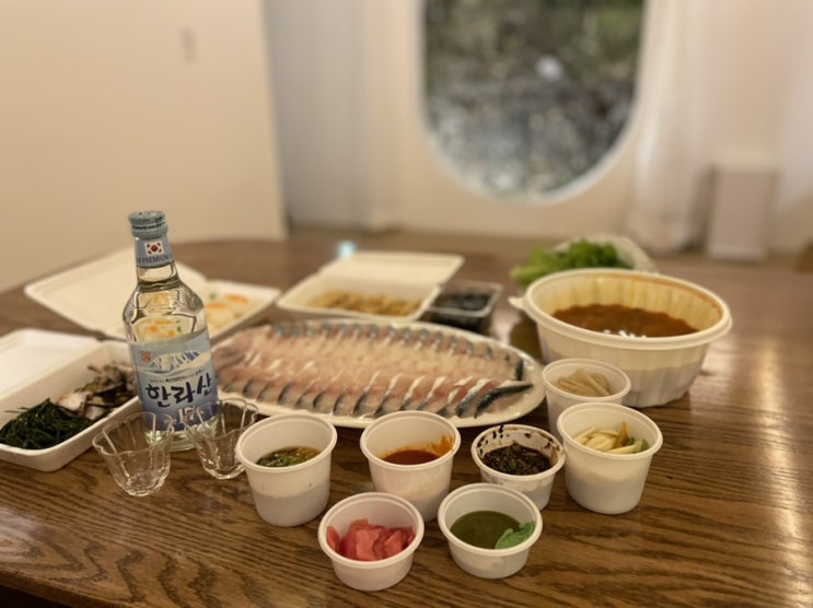  제주 구좌 맛집::대영수산직영회센타에서 고등어회 포장했어요