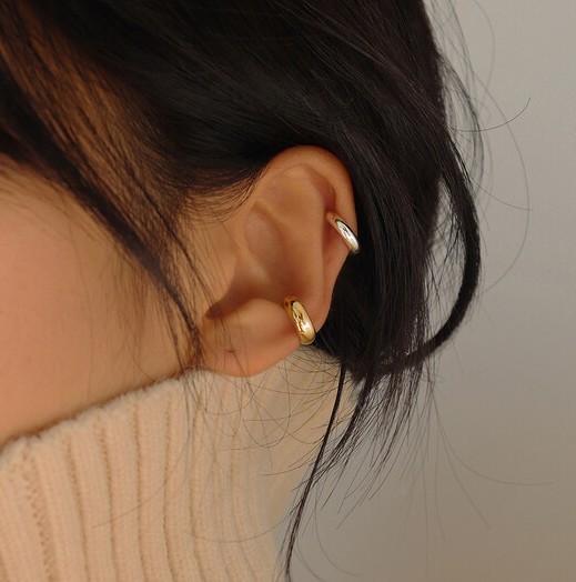  블로그씨_택배 왔어요~ W컨셉, MORL Volume Cuff, 실버 이어커프 리뷰