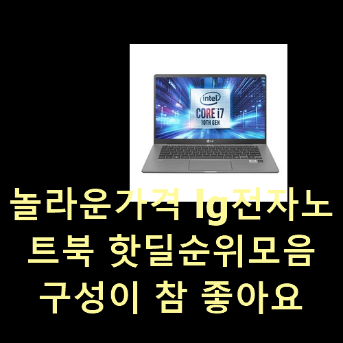 놀라운가격 lg전자노트북 핫딜순위모음 구성이 참 좋아요