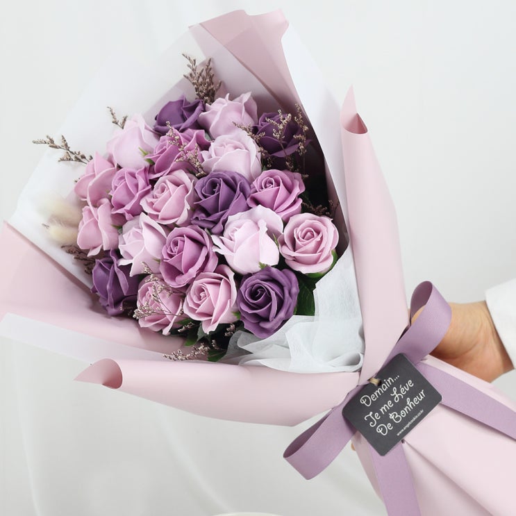 후기가 정말 좋은 조화 S5 바네사 20송이 비누꽃부케, 바이올렛(로켓배송) ··· 후기가 정말 좋은 조화 S5 바네사 20송이 비누꽃부케, 바이올렛(로켓배송) ···