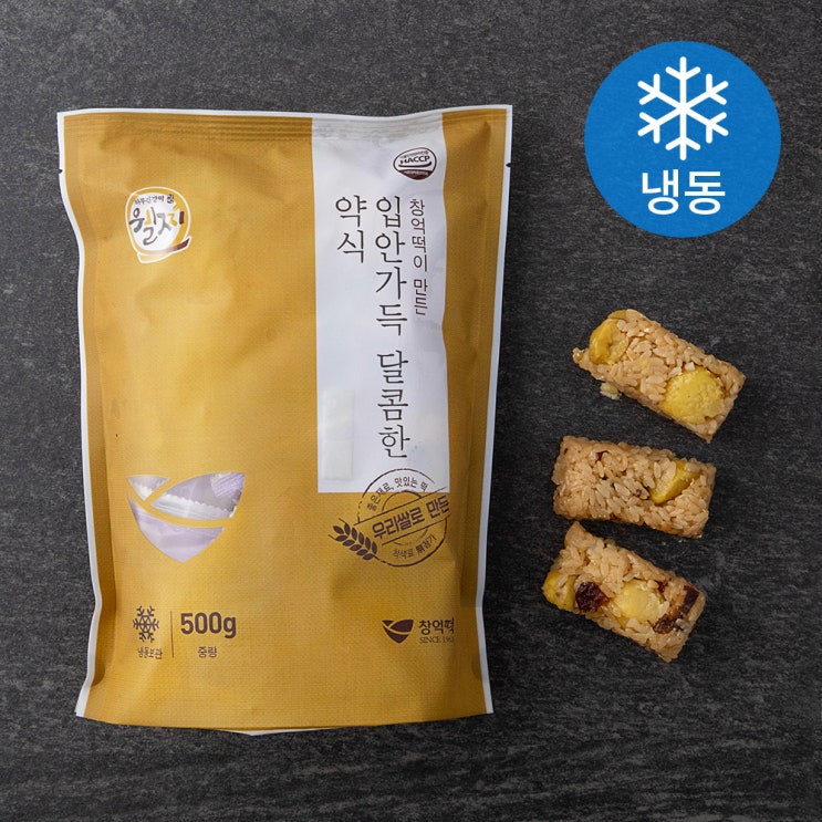 의외로 인기있는 창억 입안가득 달콤한 약식 (냉동), 500g, 1개(로켓배송) ···