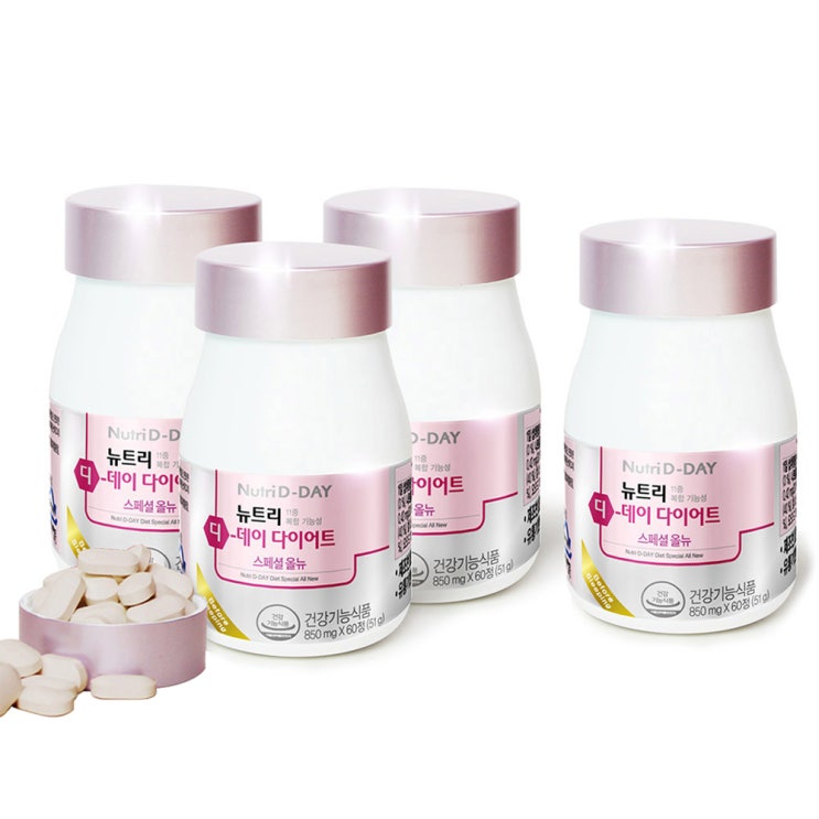 최근 인기있는 뉴트리디데이 다이어트 스페셜 올뉴, 60정, 4개(로켓배송) ··· 최근 인기있는 뉴트리디데이 다이어트 스페셜 올뉴, 60정, 4개(로켓배송) ···