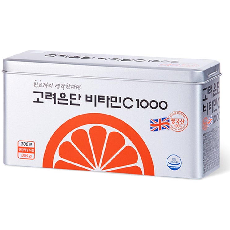 선호도 좋은 고려은단 비타민C 1000, 300정, 1개 ···